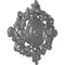 Ekena Millwork Katheryn Ceiling Medallion, Hand-Painted Platinum, 22 1/2"W x 30 3/8"H x 1 1/2"P CM30KTPLS - alternate 2